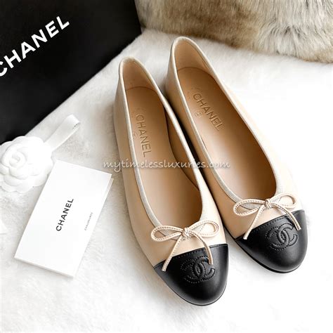 prima chanel ballet flats.